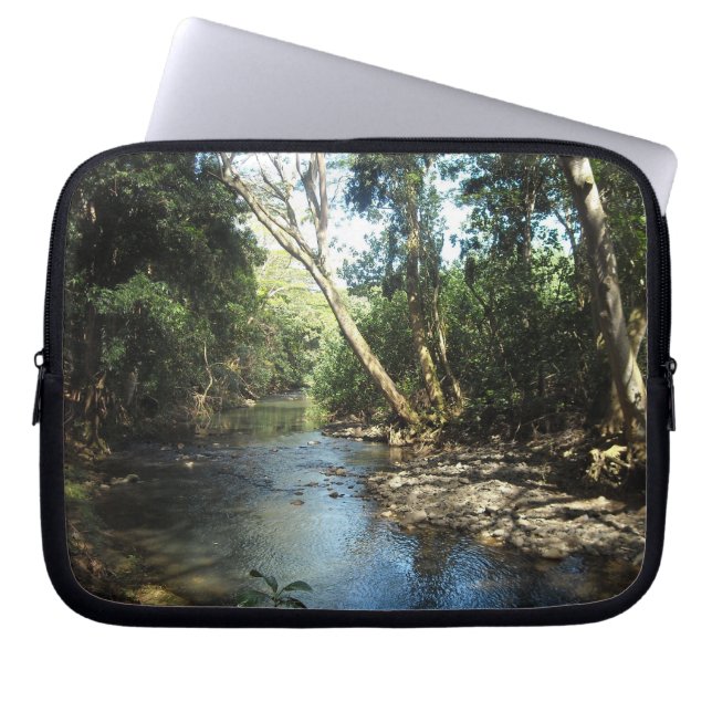 Funda Para Portátil El río perezoso (Frente)