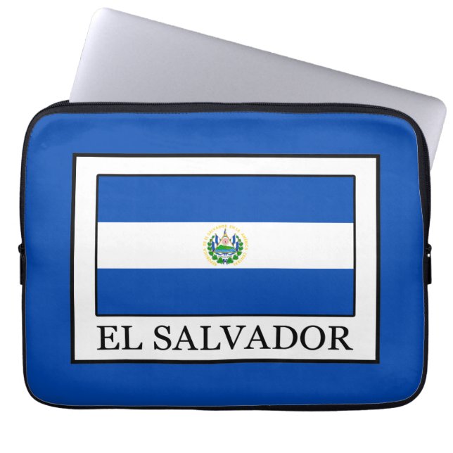 Funda Para Portátil El Salvador (Frente)