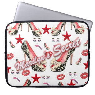 Funda Para Portátil El secreto de Marilyn en una laptop