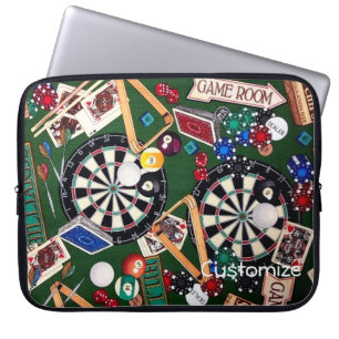 Funda Para Portátil El sitio de juego lanza la manga del ordenador