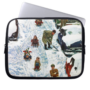 Funda Para Portátil El Sledding y excavación