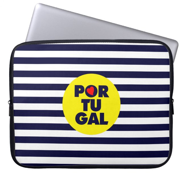 Funda Para Portátil El sol portugués (Frente)