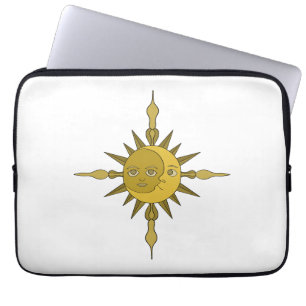 Funda Para Portátil El Sol y la Luna