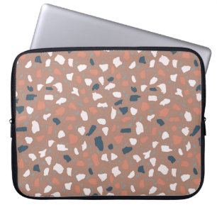 Funda Para Portátil El suelo de Terrazzo es impecable. Piedra vintage,