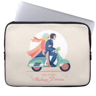 Funda Para Portátil El sueño italiano: el Lotus blanco
