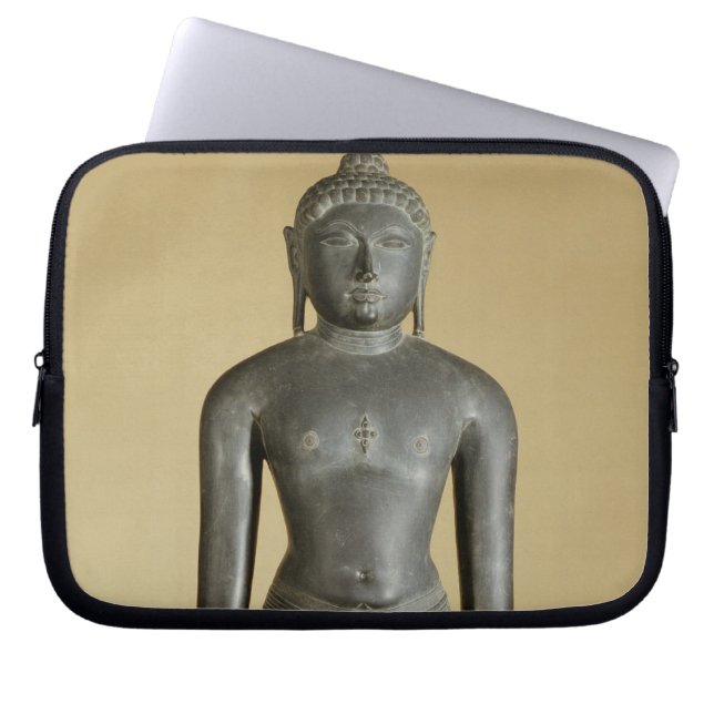 Funda Para Portátil El Tirthankara Jain, Parsvanatha, Rajasthán, Prat (Frente)