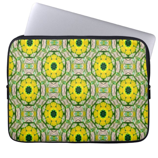 Funda Para Portátil El verano florece. (Frente)