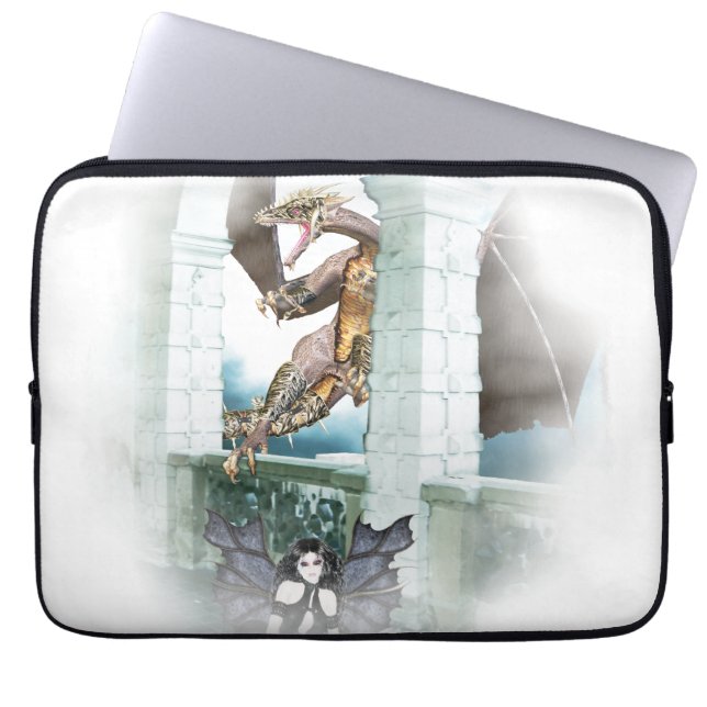 Funda Para Portátil El Viñette de Lair del Dragón (Frente)