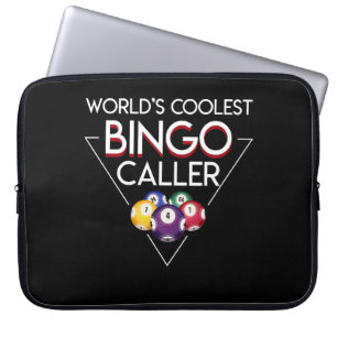 Funda Para Portátil El visitante más fresco del bingo del visitante