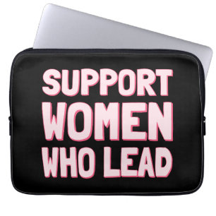 Funda Para Portátil Elecciones feministas - Apoyar a las mujeres que l