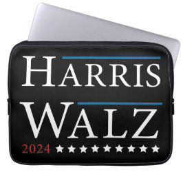 Funda Para Portátil Elecciones Harris Walz 2024
