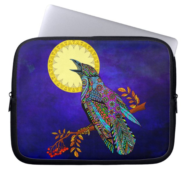 Funda para portátil Electric Crow Neoprene (Frente)