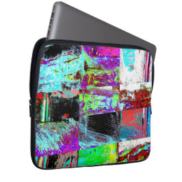 Funda Para Portátil Electronics Bag – Abstract Grid