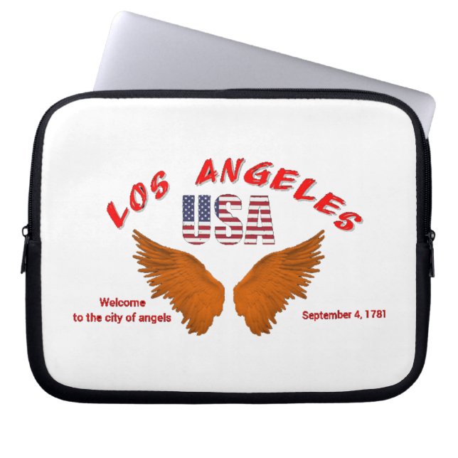 Funda Para Portátil Electronics Bag Los Angeles (Frente)