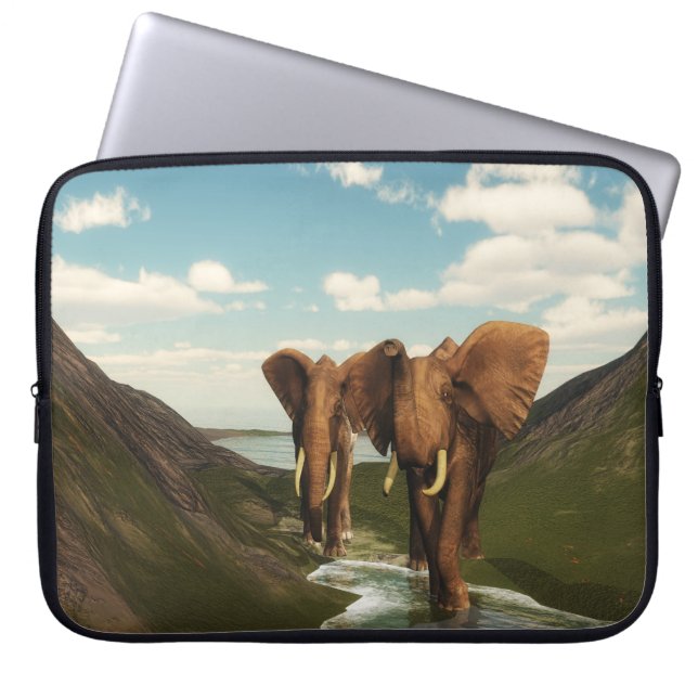 Funda Para Portátil Elefante (Frente)