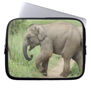 Funda Para Portátil Elefante bebé siguiendo a la madre, Corbett