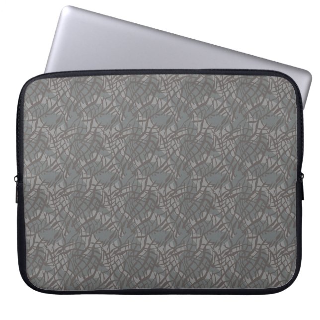 Funda Para Portátil Elefante de patrón (Frente)