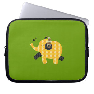Funda Para Portátil Elefante del canto