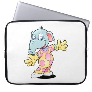 Funda Para Portátil Elefante en pijama