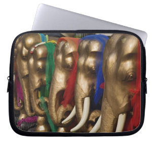 Funda Para Portátil Elefantes Dorados