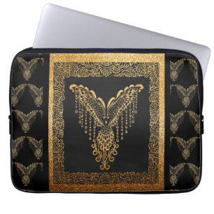 Funda Para Portátil Elegancia de Golden Phoenix