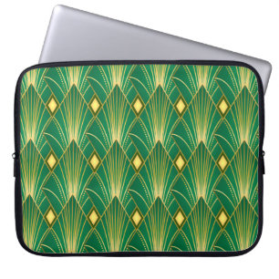 Funda Para Portátil Elegancia oriental: tapiz Art Deco