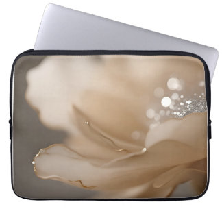 Funda Para Portátil Elegant Beige Flower Close Up