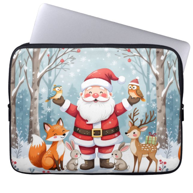 Funda Para Portátil Elegant Christmas Surprise Electronics Bag (Frente)