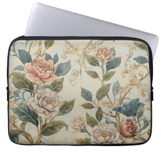 Funda Para Portátil Elegant Luxury Roses Pattern Throw Pillow 