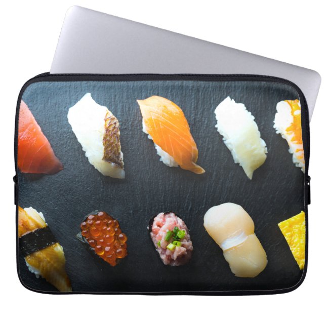 Funda Para Portátil Elegant Sushi Nigiri Collection Laptop Sleeve (Frente)