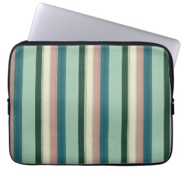 Funda Para Portátil Elegante a rayas chic