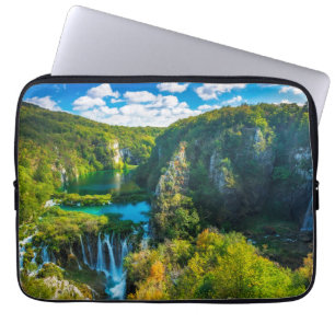 Funda Para Portátil Elegante cascada escénica, Croacia