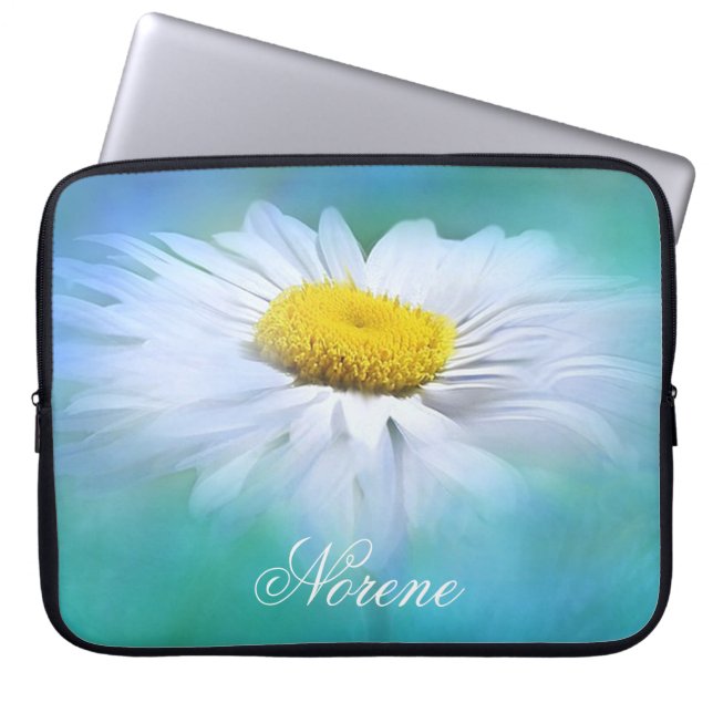 Funda Para Portátil Elegante Daisy (Frente)