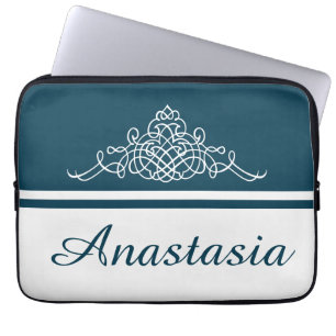 Funda Para Portátil Elegante diseño floral