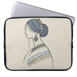 Funda Para Portátil Elegante funda de portátil de arte folclórico ucra