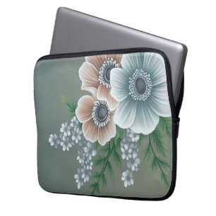 Funda Para Portátil Elegante Funda de portátil floral 1