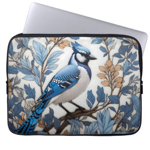 Funda Para Portátil Elegante Jay Azul William Morris Inspirado