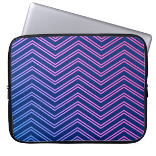 Funda Para Portátil Elegante Manga de Portátil con Patrón Chevron de