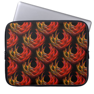 Funda Para Portátil Elegante patrón de arte abstracto boho moderno lin