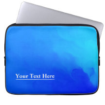 Elegante plantilla personalizada azul moderna