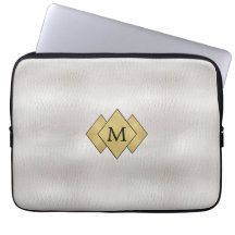 Elegante y elegante cuero blanco falso personaliza