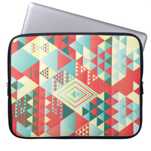Funda Para Portátil Elementos geométricos, abstractos y vintage decora
