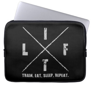 Funda Para Portátil ELEVACIÓN - Tren, Come, Duerme, Repite