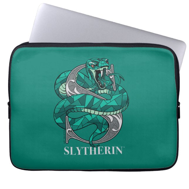 Funda Para Portátil Emblema cruzado SLYTHERIN™ (Frente)