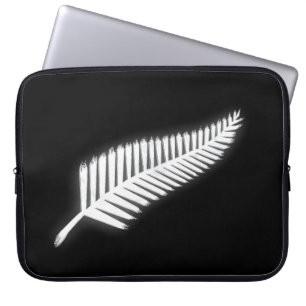 Funda Para Portátil Emblema de Silver Fern NZ para Kiwis Patrióticos