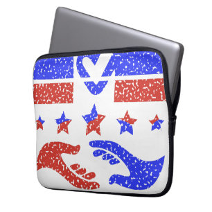 Funda Para Portátil Emblema de Unidad - Celebrando la Confianza Colabo