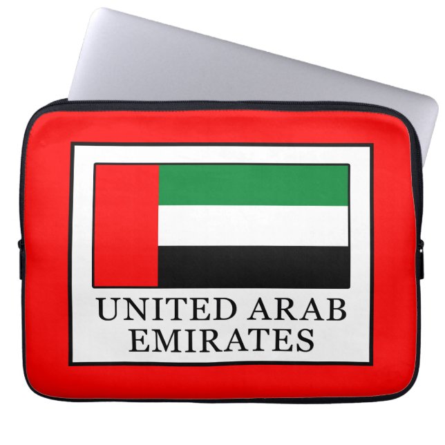 Funda Para Portátil Emiratos Árabes Unidos (Frente)