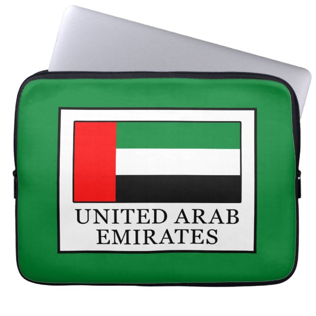 Funda Para Portátil Emiratos Árabes Unidos (Frente)