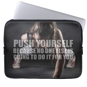 Funda Para Portátil Empujarse a sí mismo - Motivación de la realizació