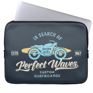 Funda Para Portátil En busca del poster perfecto de las ondas